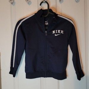 Nike Navy Blue Jacket - Size 5